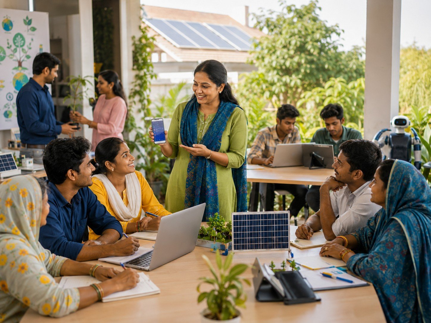 Solar energy and technology awareness